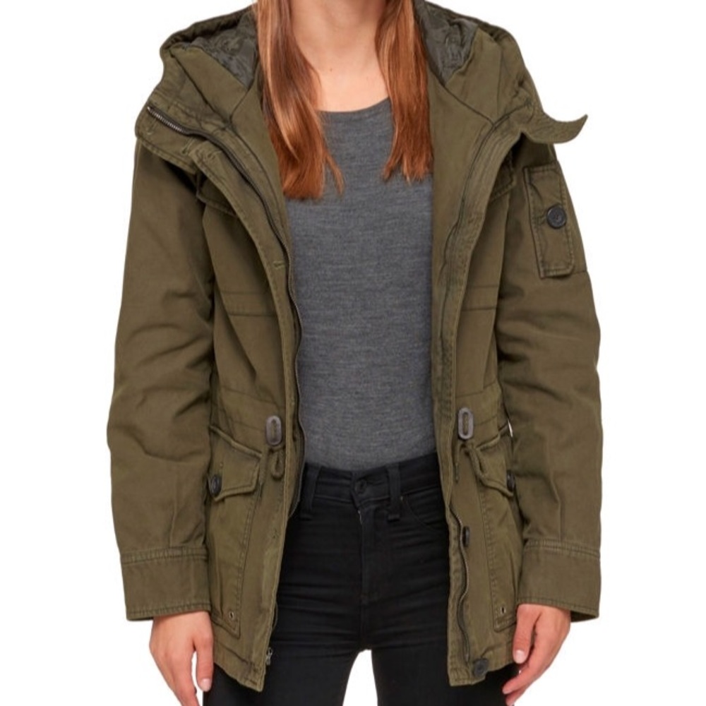 Levi's Canvas Hooded Midweight Parka